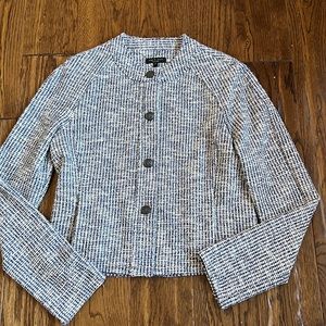 rag & bone Marisa Tweed Jacket Navy Size 6 Raglan Sleeve Lady Jacket NWT